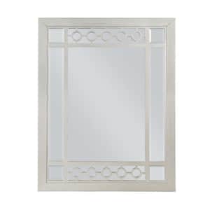 Varian 2 in. W x 31 in. H Wood Silver & Mirrored Finish Dresser Mirror