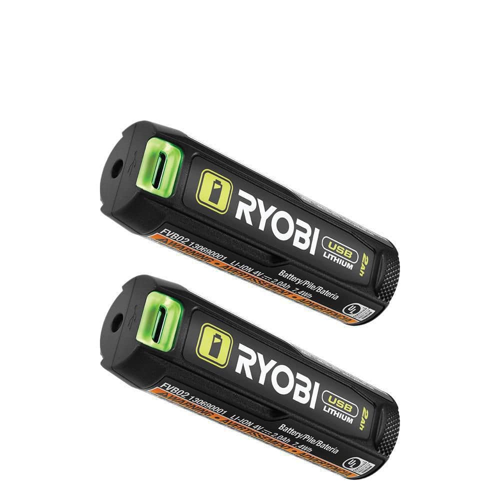 USB Lithium 2.0 Ah Lithium Rechargeable Battery (2-Pack) price history on PriceWatchPro