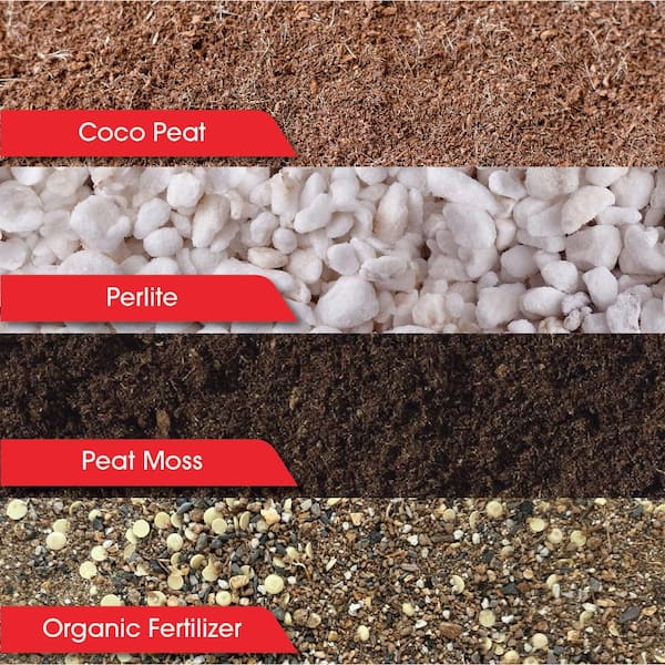 2 cu. ft. Organic Potting Mix Brown TM017 - The Home Depot