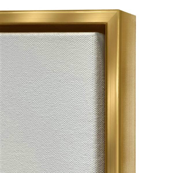 Modern Float Frame Only 30X30 Gold - World of Decor