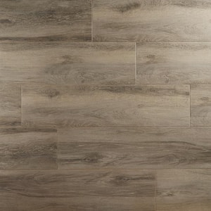 Briarwood Olive 9.84 in. x 39.4 in. Matte Porcelain Floor and Wall Tile (16.14 sq. ft./Case)
