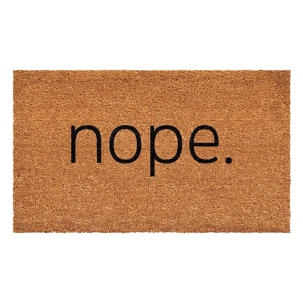 Calloway Mills Nope 24 in. x 36 in. Door Mat