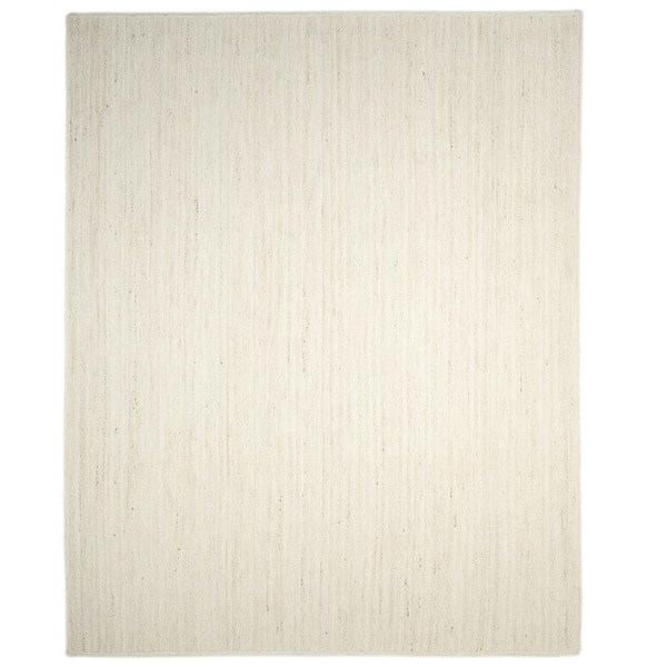 Transitional Jute Avi Beige 3 X 5 Hand Woven Jute Indoor Area Rug