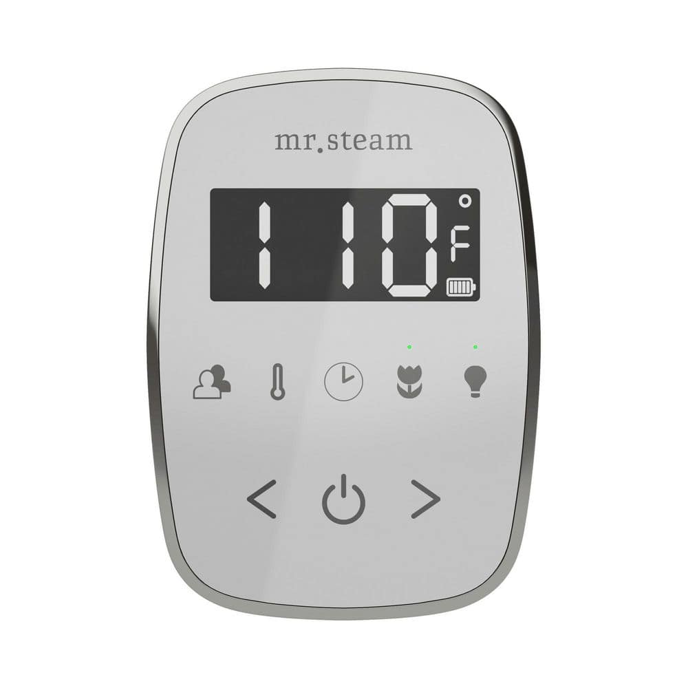 ButlerTouch Steam Shower Control Package with TempoTouch Control and Steamhead in White price history on PriceWatchPro