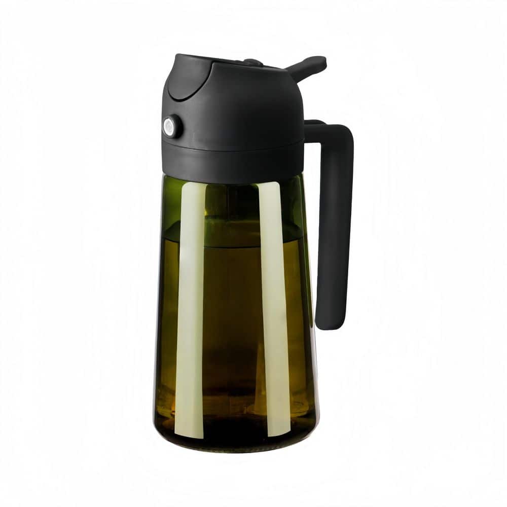 16 oz. Glass Oil Dispenser and Sprayer with Light-Proof Design for Kitchen, Air Fryer, Cooking, Salad, and BBQ (1-Pack) price history on PriceWatchPro