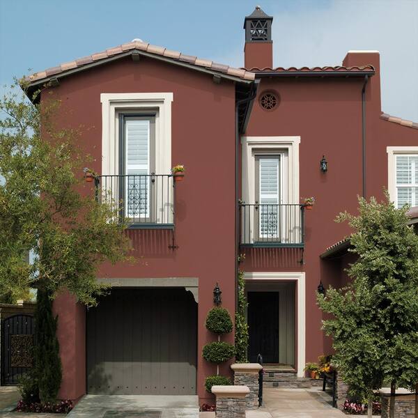 BEHR - 5 gal. #S160-6 Red Potato Flat Interior/Exterior Masonry, Stucco and Brick Paint
