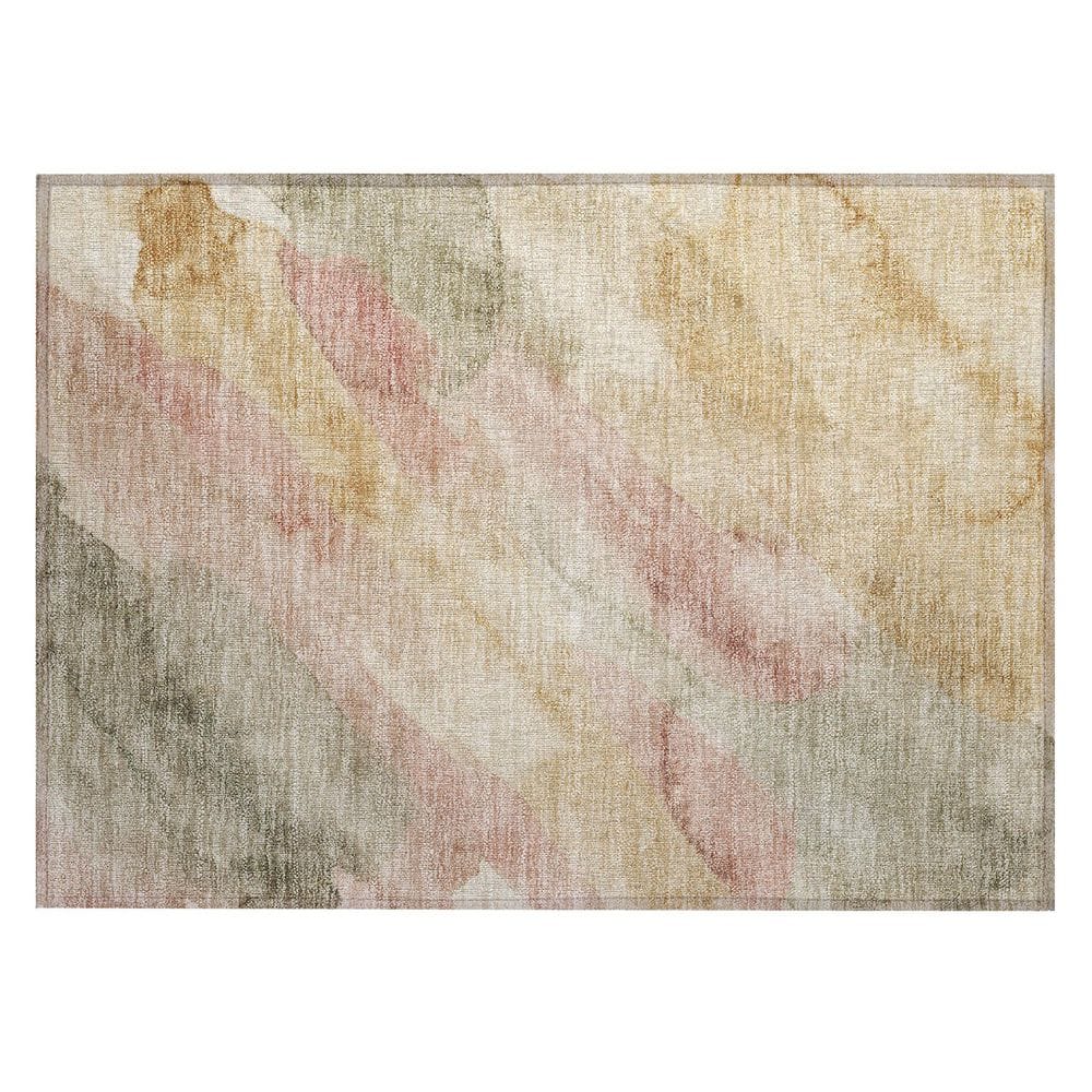 Chantille Machine Washable Indoor/Outdoor Abstract ACN2949 Blush 2 ft. x 3 ft. Accent Rug price history on PriceWatchPro