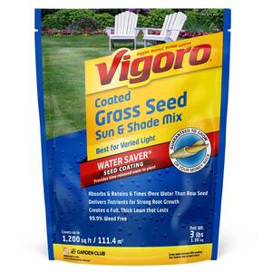 3 lbs. Sun Shade Grass Seed Mix with Water Saver Seed Coating