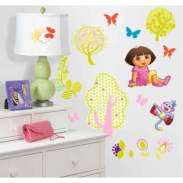 RoomMates Dora the Explorer Peel and Stick Wall Decals