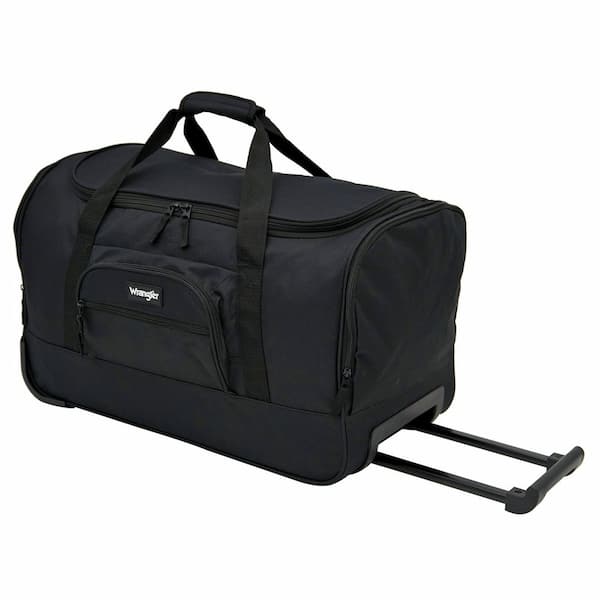 Wrangler 22 in. Rolling Carry-On Duffel WR-A4822-001 - The Home Depot