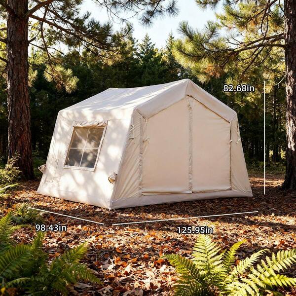 TEINIE 10 ft x 8 ft Inflatable Tents for Camping Blow Up Tent with