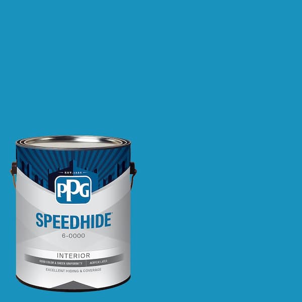 SPEEDHIDE 1 gal. PPG1237-6 Bellflower Eggshell Interior Paint