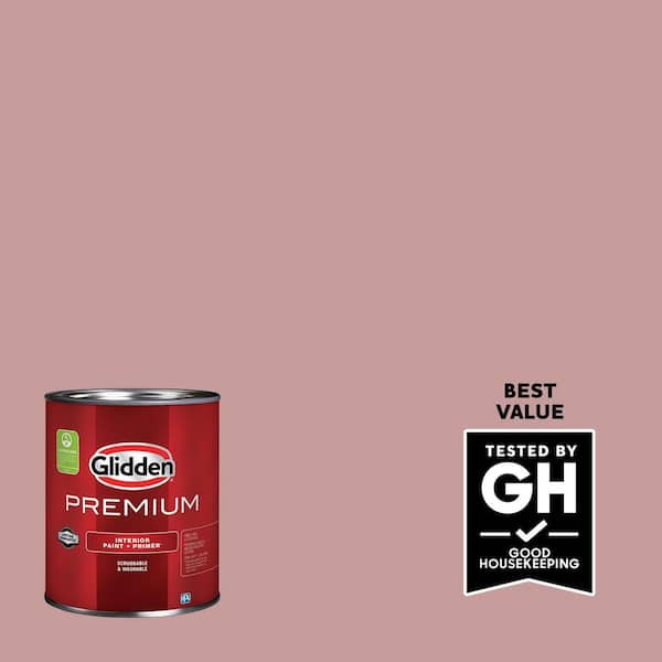 Glidden Premium 1 qt. PPG1055-4 Pepper Berry Satin Interior Latex Paint