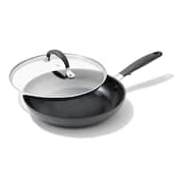 OXO Good Grips 12 in. Aluminum Frying Pan Skillet with Lid