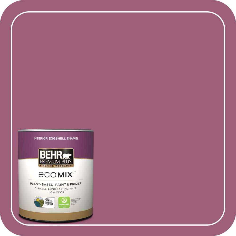 1 qt. #HDC-WR15-2 Passion Plum Eggshell Enamel EcoMix Plant-Based Interior Paint & Primer price history on PriceWatchPro