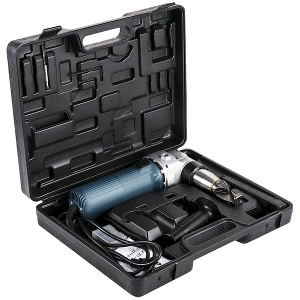 Electric Metal Nibbler 625 W Metal Cutter 1000RPM High Speed Rotor 0.16 in. /4 mm Metal Nibbler 110V w Replaced Blades