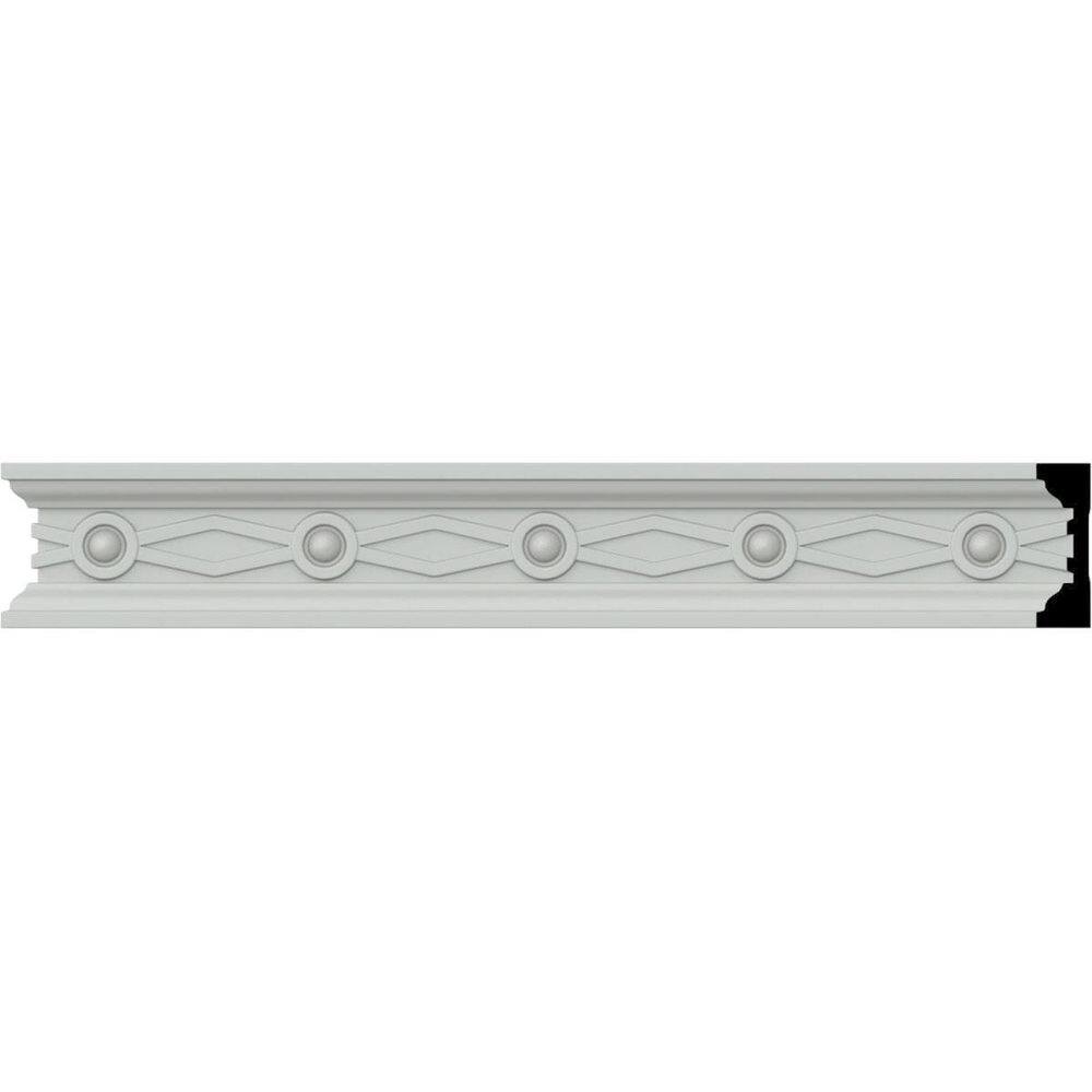 SAMPLE - 1/2 in. x 12 in. x 1-1/2 in. Urethane Federal Chair Rail Moulding price history on PriceWatchPro