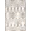 Nikita Faded Geometric Machine Washable Area Rug — nuLOOM