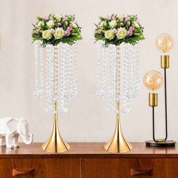 Metal Gate Crystal Flower Stand For Wedding Centerpieces, Tabletop Flower  Vase For Elegant Home Decor And Party Arrangements From Present2008, $28.49