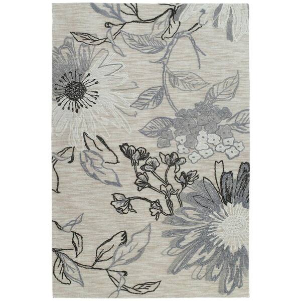 Kaleen Inspire Imagination Linen 5 ft. x 7 ft. 6 in. Area Rug