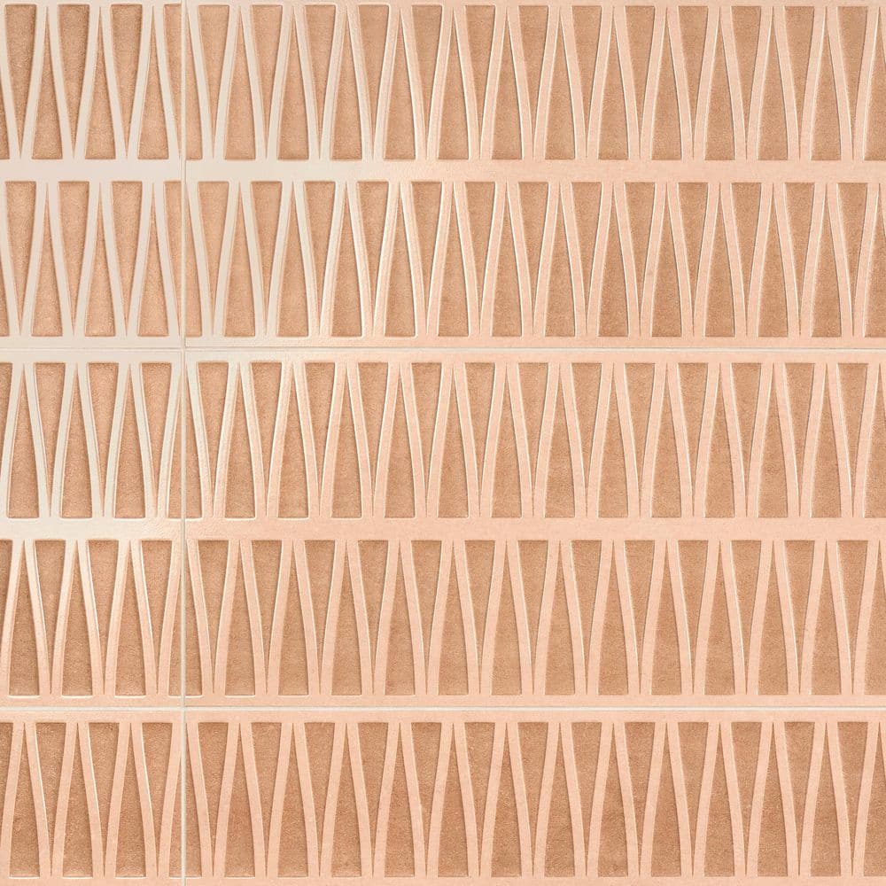Terravine Deco Terracotta 11.73 in. x 35.35 in. 3D Mixed Finish Ceramic Wall Tile (11.62 sq. ft./Case) price history on PriceWatchPro