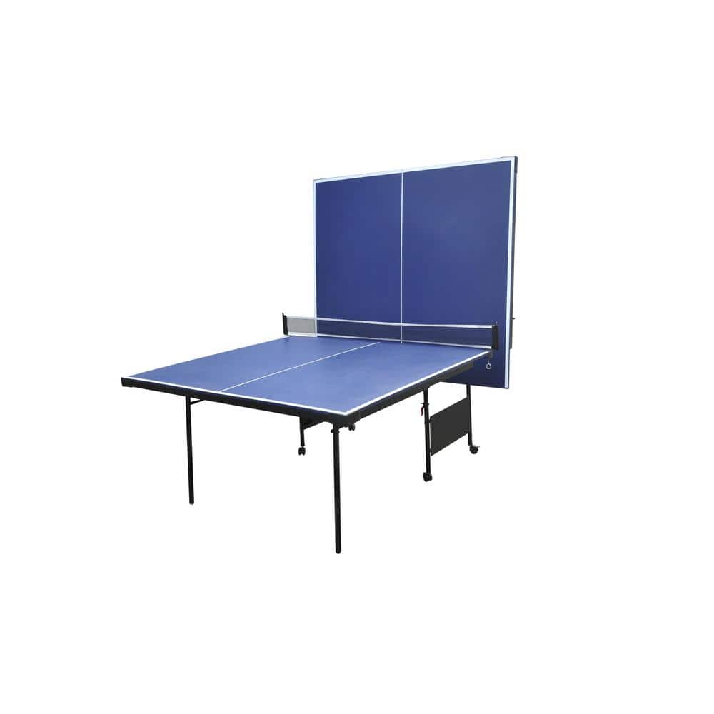 Regulation Size Blue Folding Table Tennis Table with Net