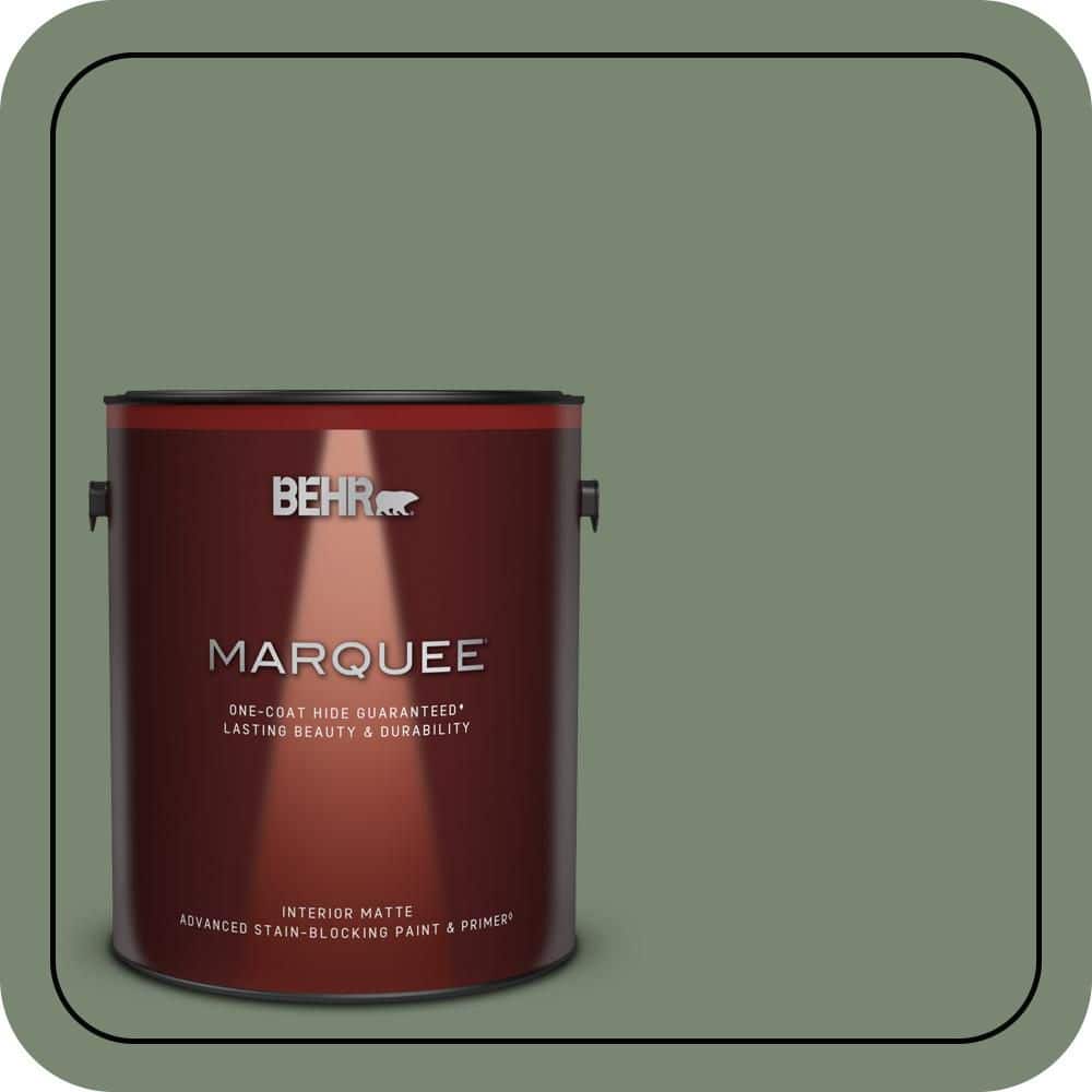 1 gal. #440F-5 Winter Hedge Matte Interior Paint & Primer price history on PriceWatchPro