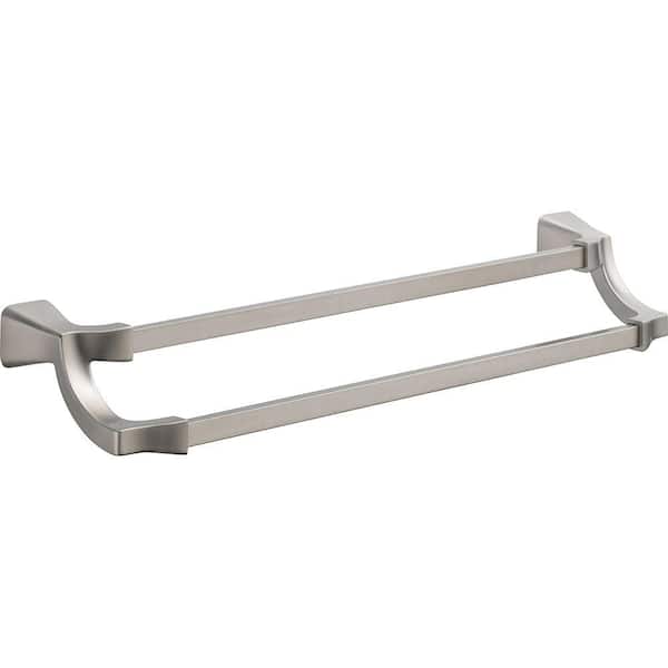 Delta Tesla 24 in. Wall Mounted Double Towel Bar in Stainless