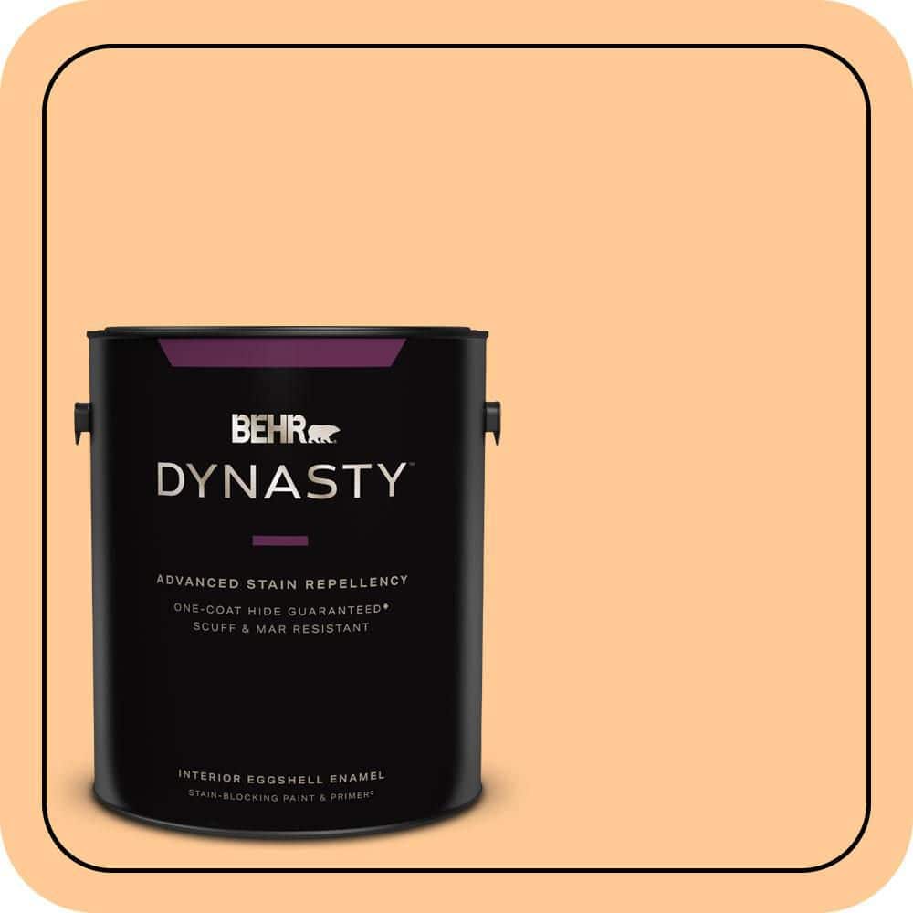 1 gal. #280B-4 Apricot Light Eggshell Enamel Interior Stain-Blocking Paint & Primer price history on PriceWatchPro