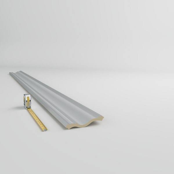 Ekena Millwork June 4.75 in. D x 6.25 in. W x 94.5 in. L Polyurethane Crown Moulding