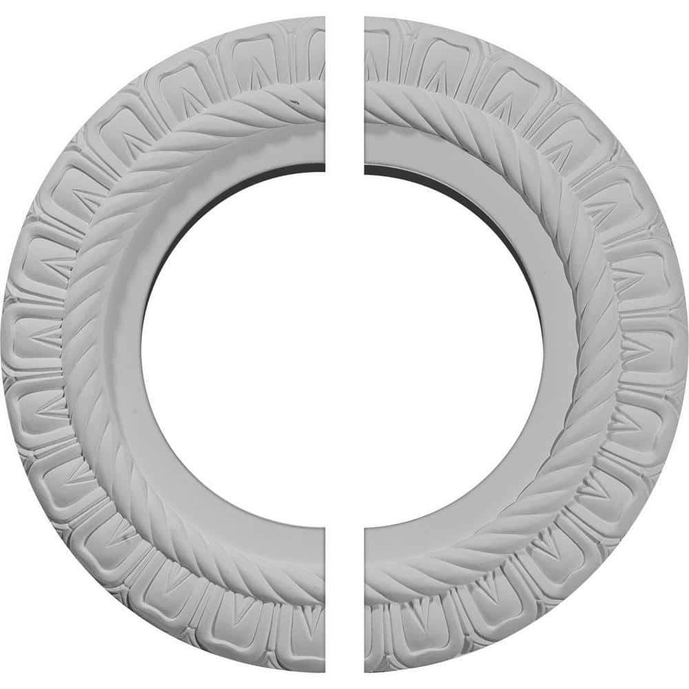 10-5/8 in. O.D. x 5-3/4 in. x 1/2 in. Claremont Ceiling Medallion (2-Piece) price history on PriceWatchPro
