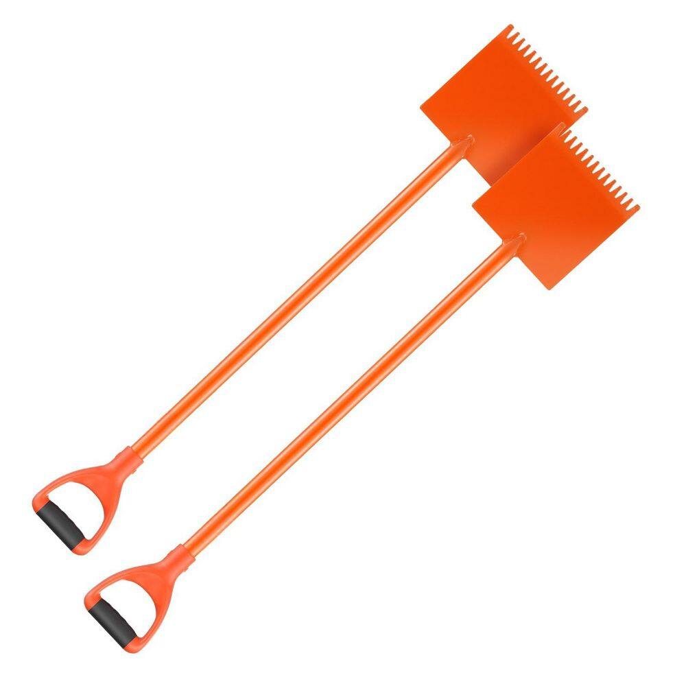 Orange Shingle Roof Ripper with D-Grip Handle, Steel Shingle Shovel for Tearing Off Roofing and Nails (2-Pack) price history on PriceWatchPro