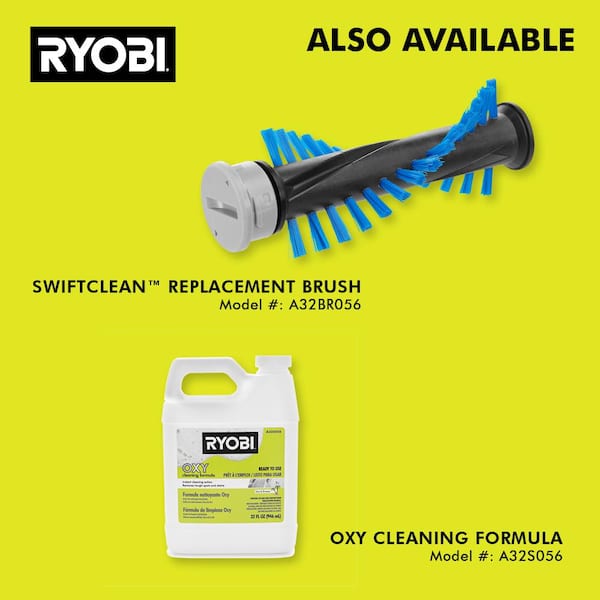 RYOBI 18V ONE+ SWIFTClean Spot Cleaner (Tool Only) PCL756B - The