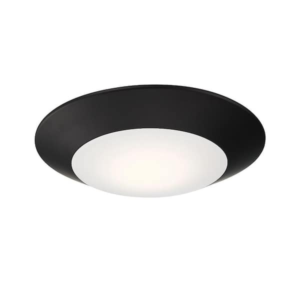 Flush mount outlet disc light