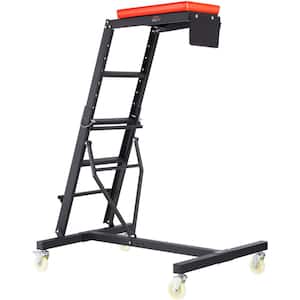 Automotive Topside Creeper Adjustable Height 49.6 in. to 75.6 in., 400 lbs. Capacity High Creeper 4 Caster Foldable