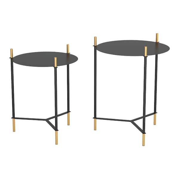 ZUO Austin Black Side Table