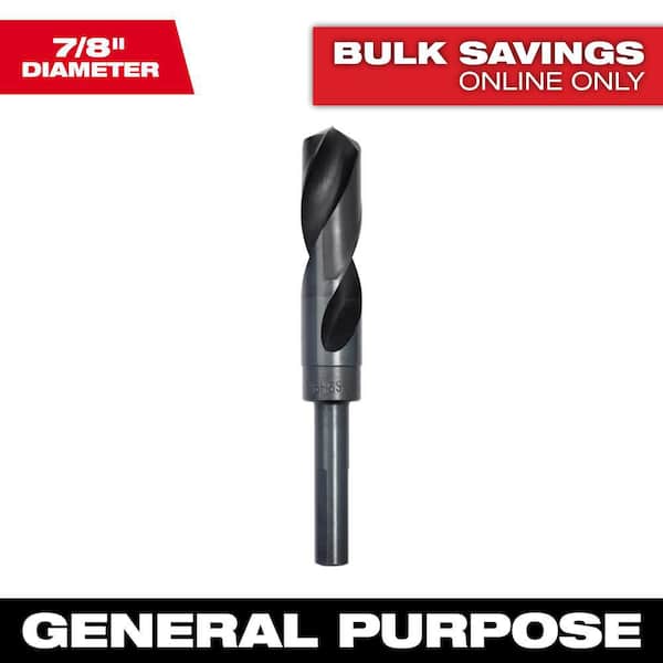 7/8 in. S and D Black Oxide Drill Bit