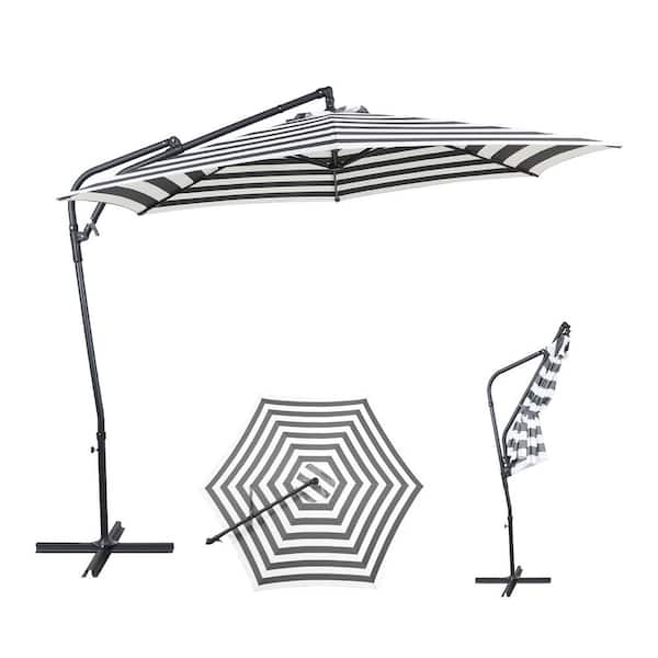 5 square patio umbrella replacement canopy TheLAShop 10'x6.5' 6-Rib Patio Rectangular Umbrella Replacement Canopy