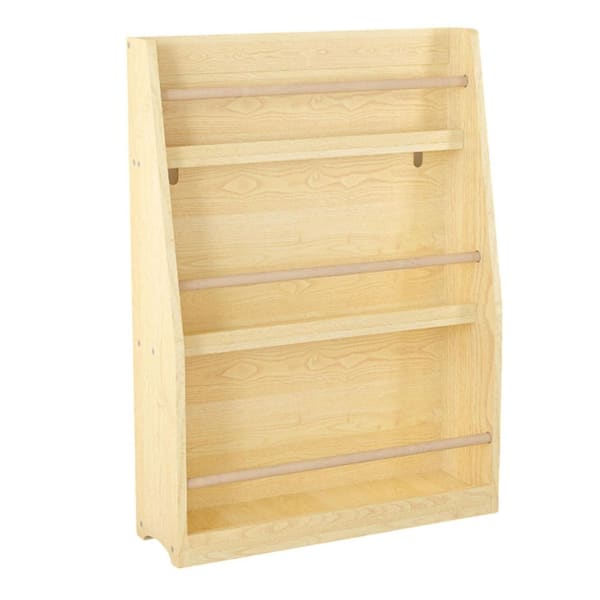 Nature 22.83 in. W x 31.50 in. H Wood Freestanding Magazine Rack