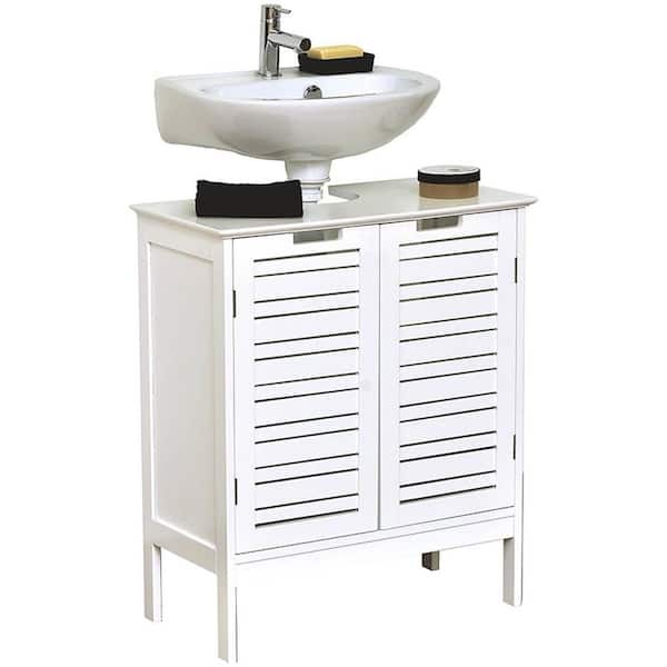 Bathroom Vanity Bath Sink Cabinet Pedestal Under Sink Storage with