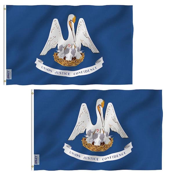 🇺🇸 Bandera De Alabama (AL) 3x5 Pies | Anley Fly Breeze | Poliéster Resistente Al Viento