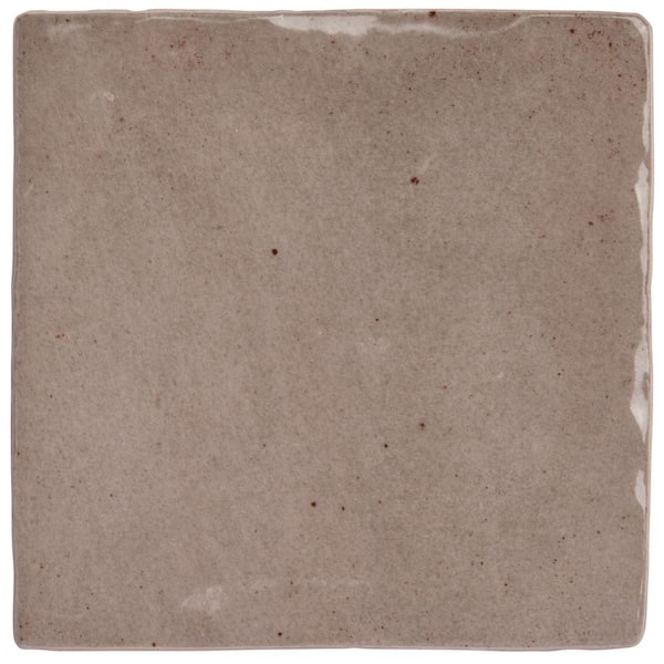 Kingston Taupe 3.93 in. x 0.35 in. Glazed Ceramic Wall Tile Sample