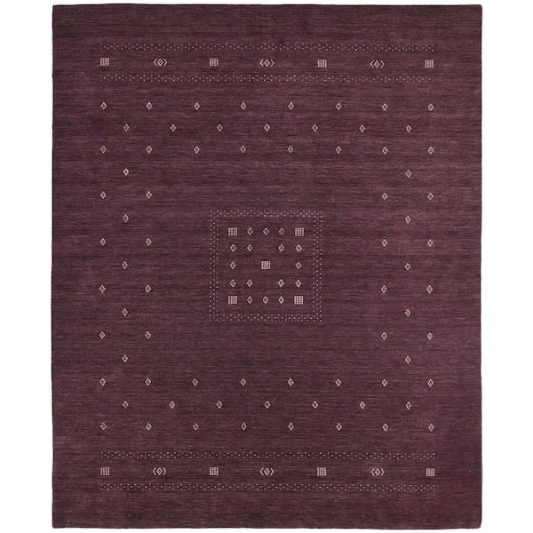 Simi Purple 5 ft. x 8 ft. Tribal Indoor Area Rug