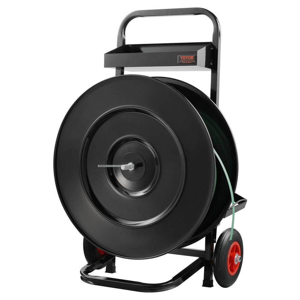 Banding Strapping Cart, for PET/PP/Fiber/Steel Strapping Coils with 8 in. or 16 in. Core Size, Heavy Strapping Dispenser price history on PriceWatchPro