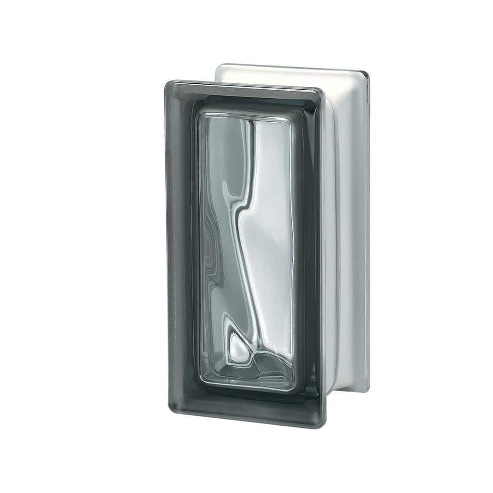 Pegasus Metric Series 3.7 x 7.5 x 3.15 in. Nordica R09 (5-Pack) Charcoal Wave Pattern Glass Block price history on PriceWatchPro