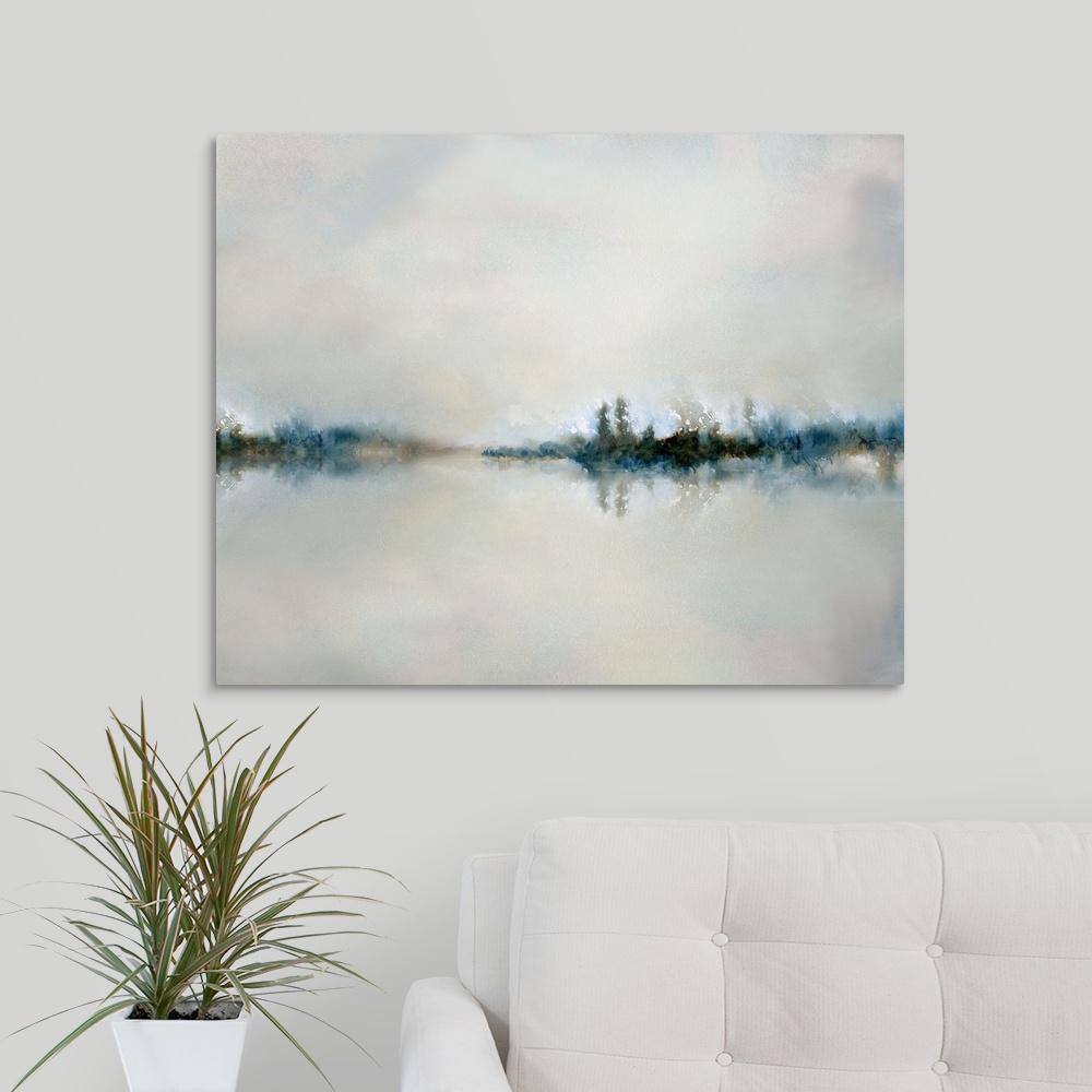 Calm Morning by Nan F Canvas Wall Art price history on PriceWatchPro