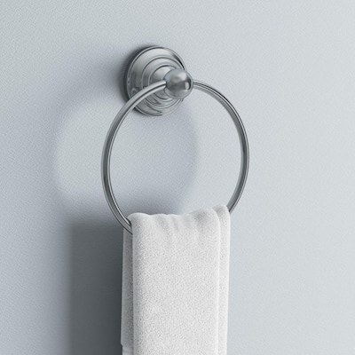 Greenwich Towel Ring in Chrome