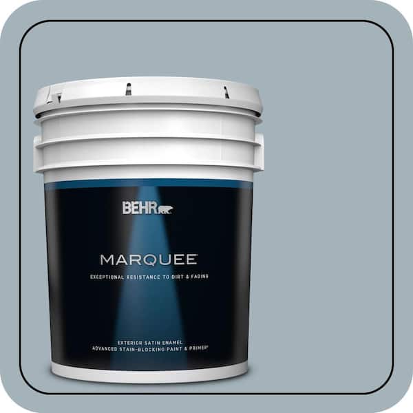 BEHR MARQUEE 5 gal. #PPF-27 Porch Ceiling Satin Enamel Exterior Paint & Primer