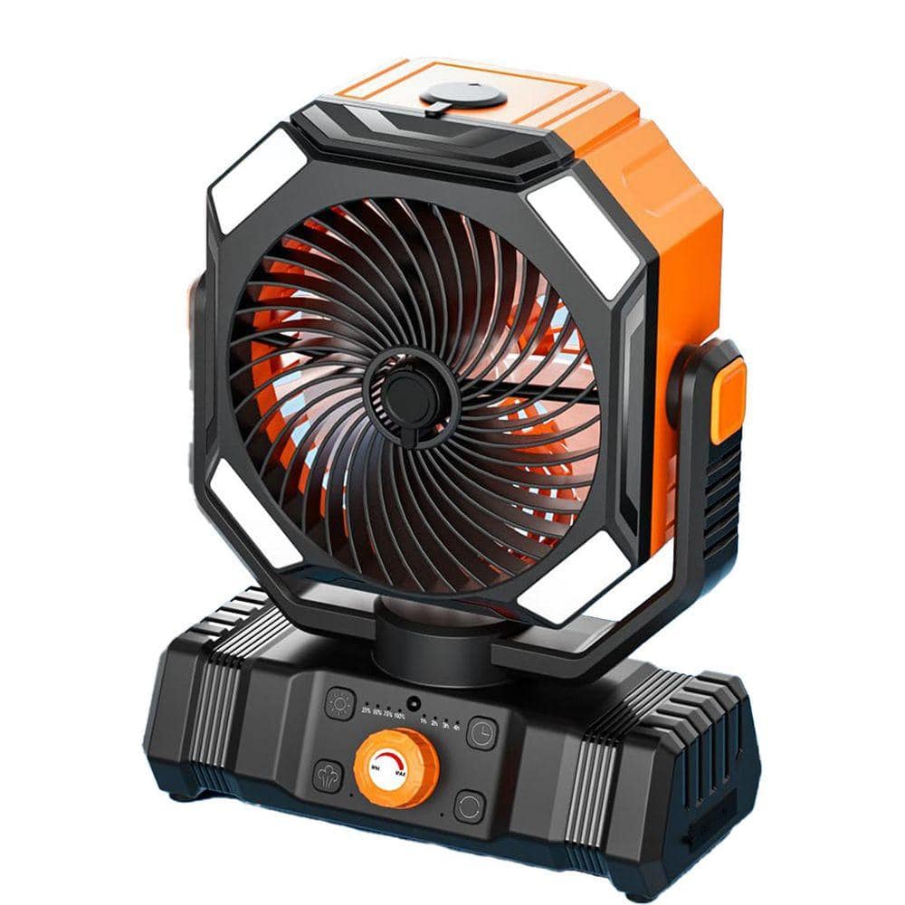 Justincity Portable Misting Fan 20000mAh USB Powered Mist Fan with