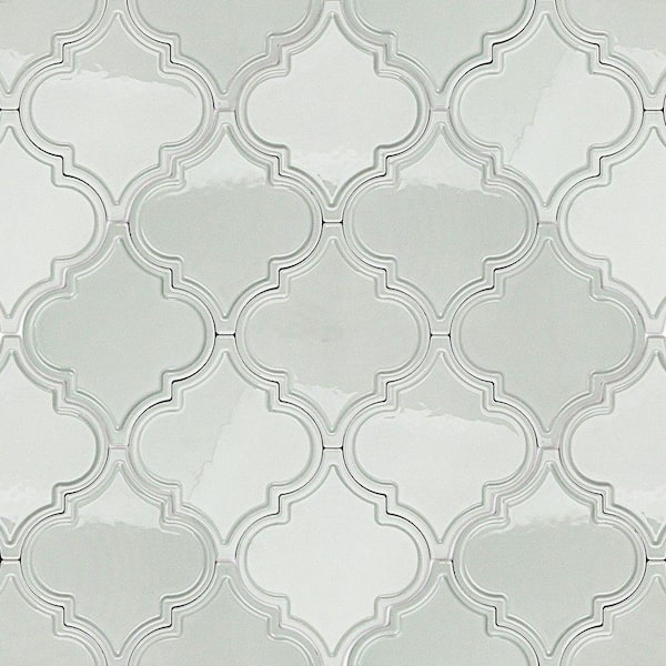 Ivy Hill Tile Vintage Lantern Light Blue 5 in. x 0.39 in. Ceramic Tile ...